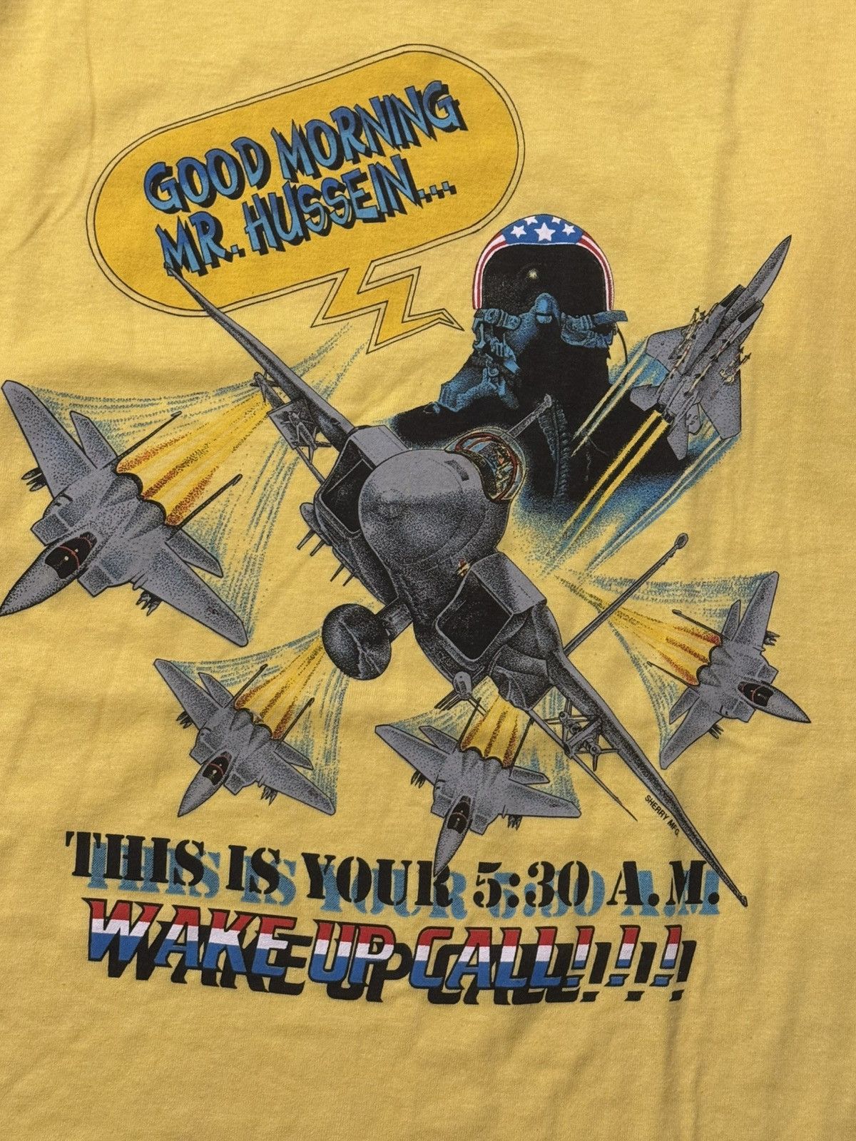 Vintage Vintage 1991 Gulf War Desert Storm Screen Stars Tee XL NWT L Size US XL / EU 56 / 4 - 3 Thumbnail