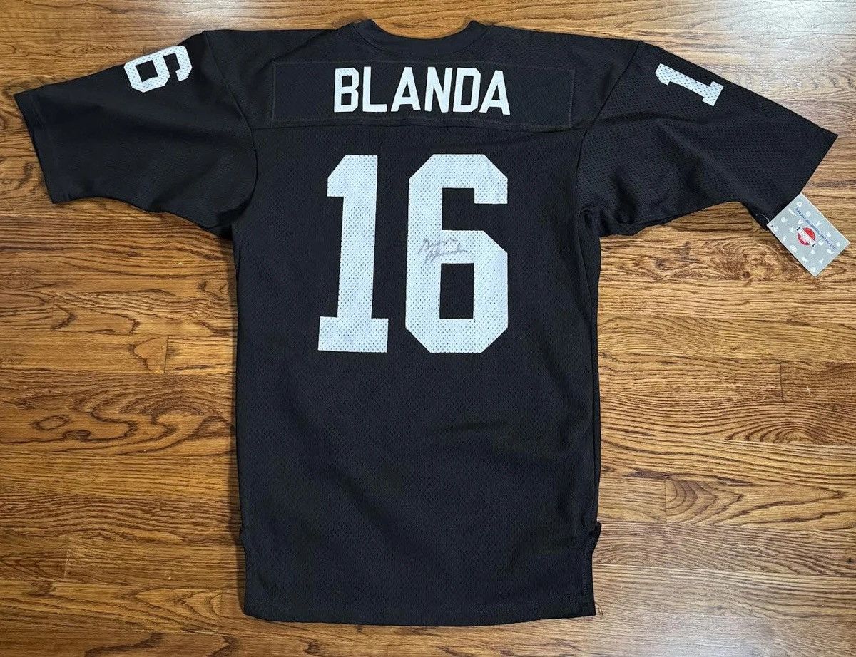 Wilson Vintage Wilson Los Angeles Raiders George Blanda Jersey Size US L / EU 52-54 / 3 - 3 Thumbnail