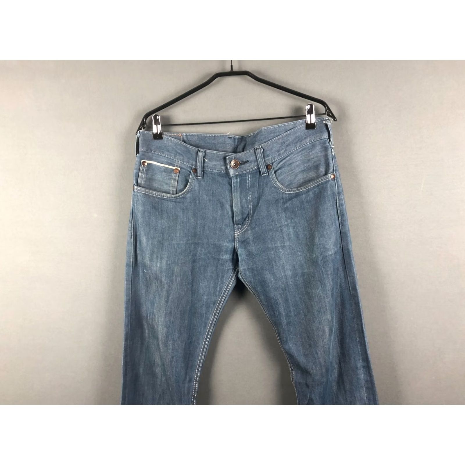 Edwin Edwin Jeans Men 32x34 Denim Cotton Blue Straight Regular Vintage No Size US 32 / EU 48 - 4 Thumbnail