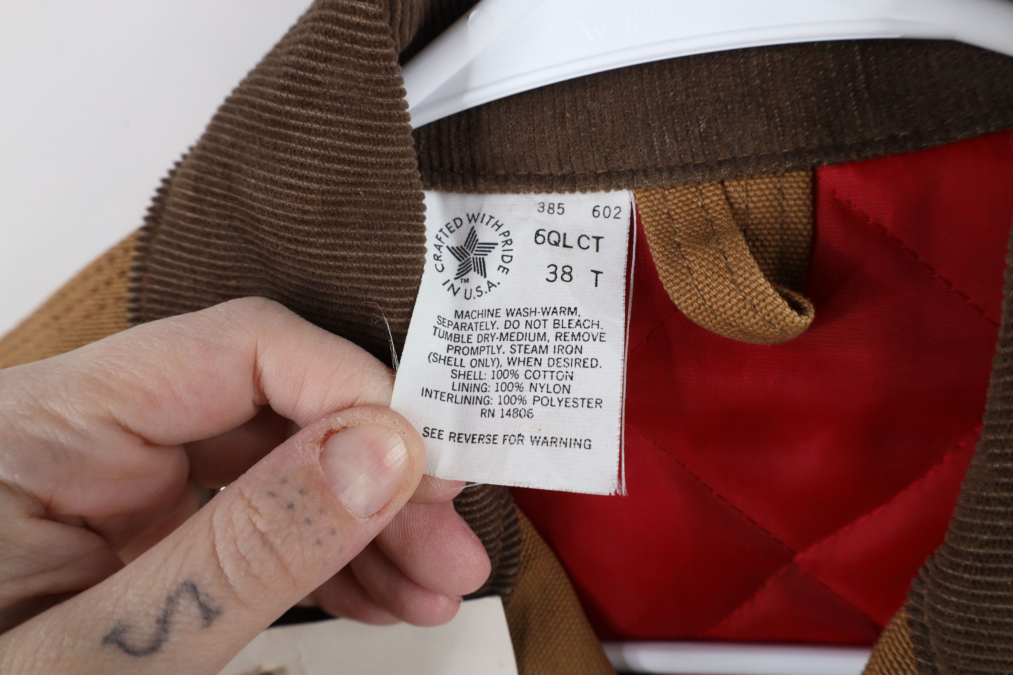 Carhartt × Vintage Deadstock Vintage 80s Carhartt Barn Jacket Duck Brown USA Size US L / EU 52-54 / 3 - 9 Thumbnail
