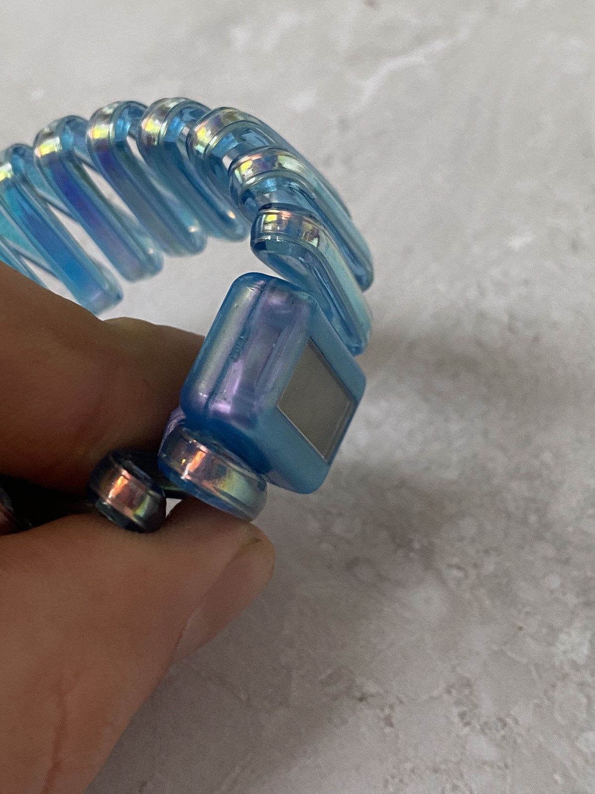 Japanese Brand × Jewelry × Vintage Vintage Blue Retro 90s Digital Watches Size ONE SIZE - 11 Thumbnail