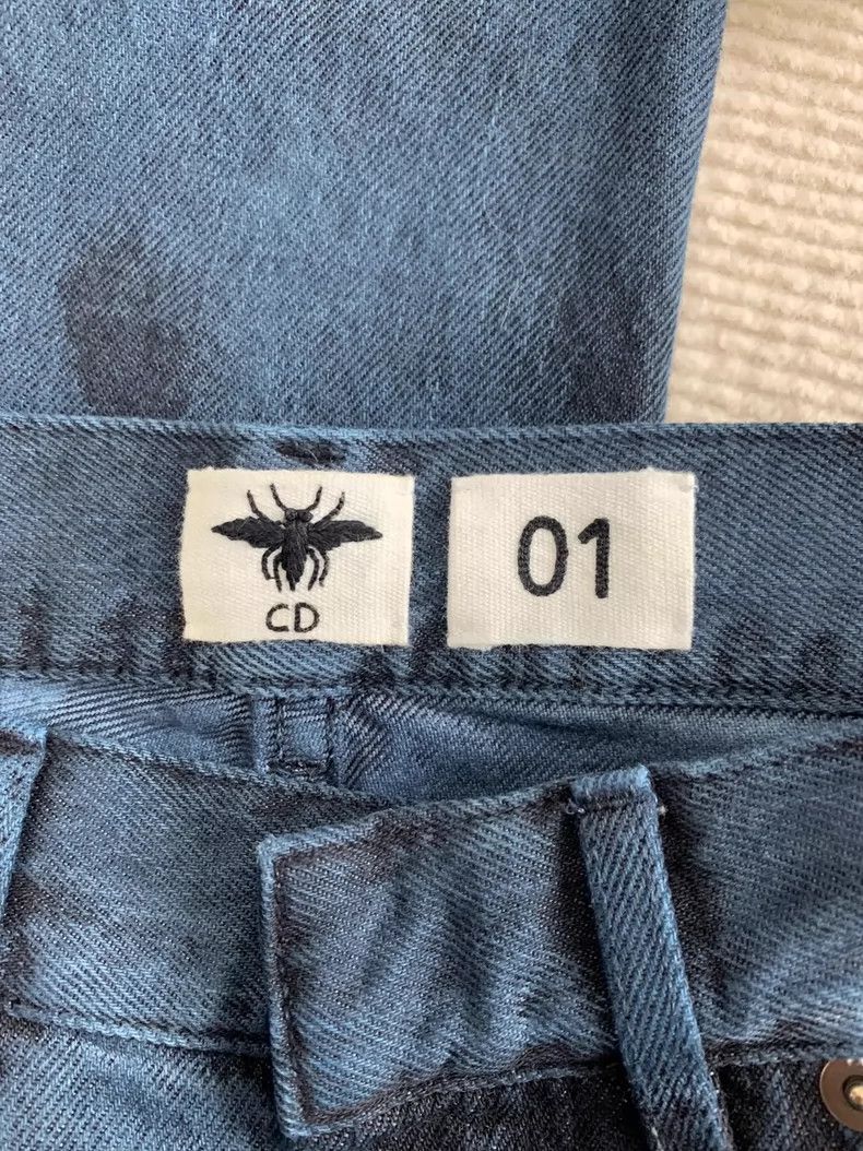 Dior Dior Dark tie-dyed jeans Size 42" / US 20 - 3 Thumbnail