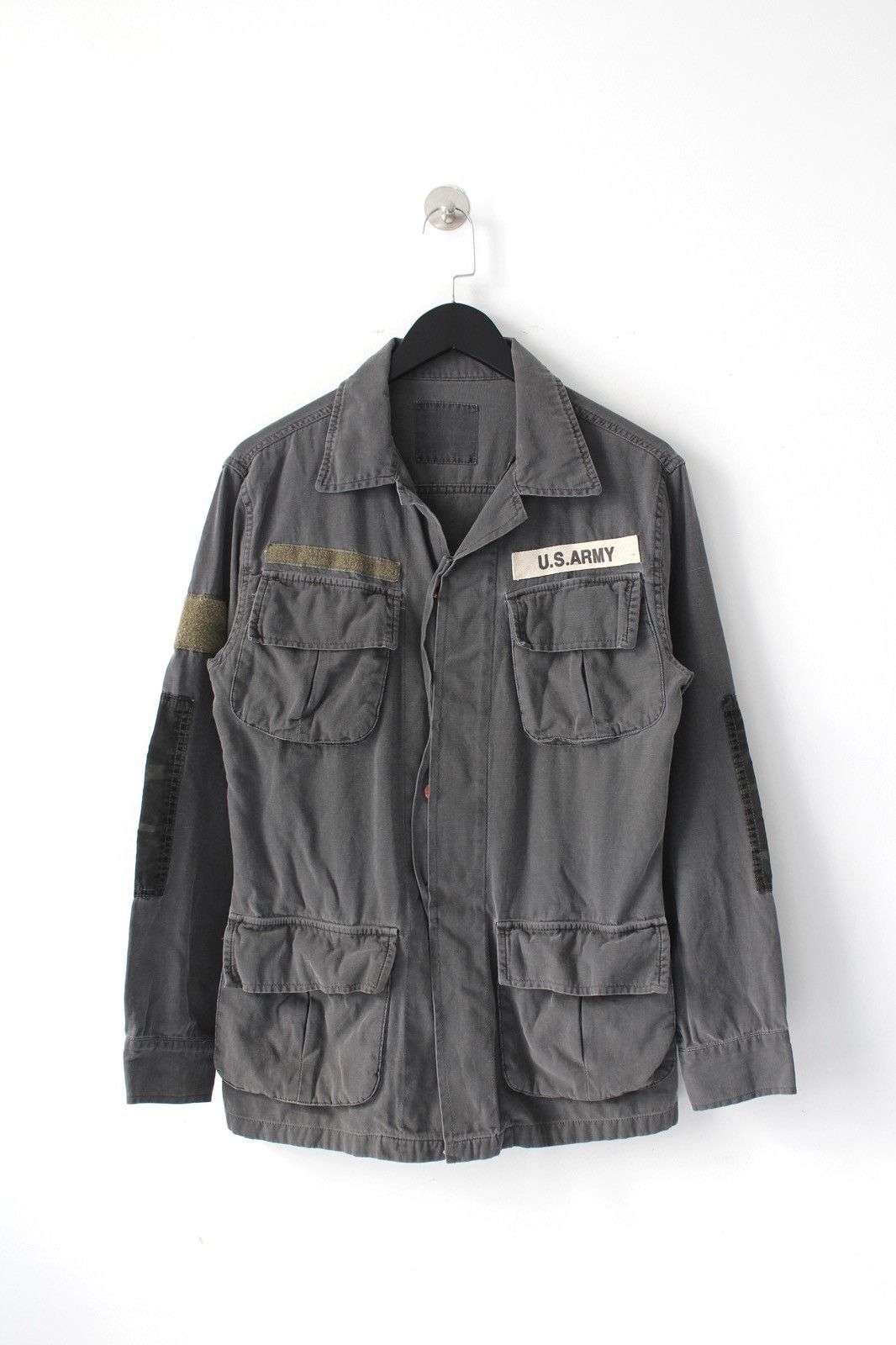 Vintage 2000S JAPANESE MADE 4-POCKET SHIRT JACKET “U.S. ARMY” BADGE Size US M / EU 48-50 / 2 - 1 Thumbnail