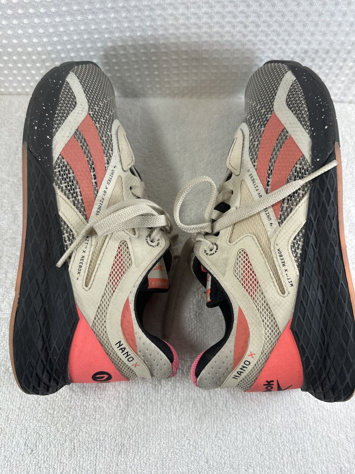 Reebok Reebok NANO X WIT 'ALABASTER PUNCH PINK' Shoes Size US 6.5 / EU 39-40 - 5 Thumbnail