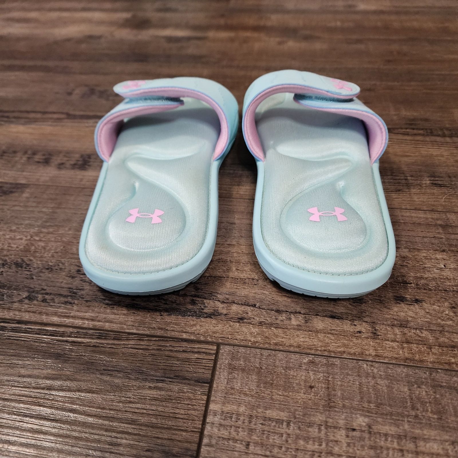 Under Armour Under Armour Ignite IX W SZ 7 blue pink slides Pre-owned SH2 Size US 7 / IT 37 - 5 Thumbnail