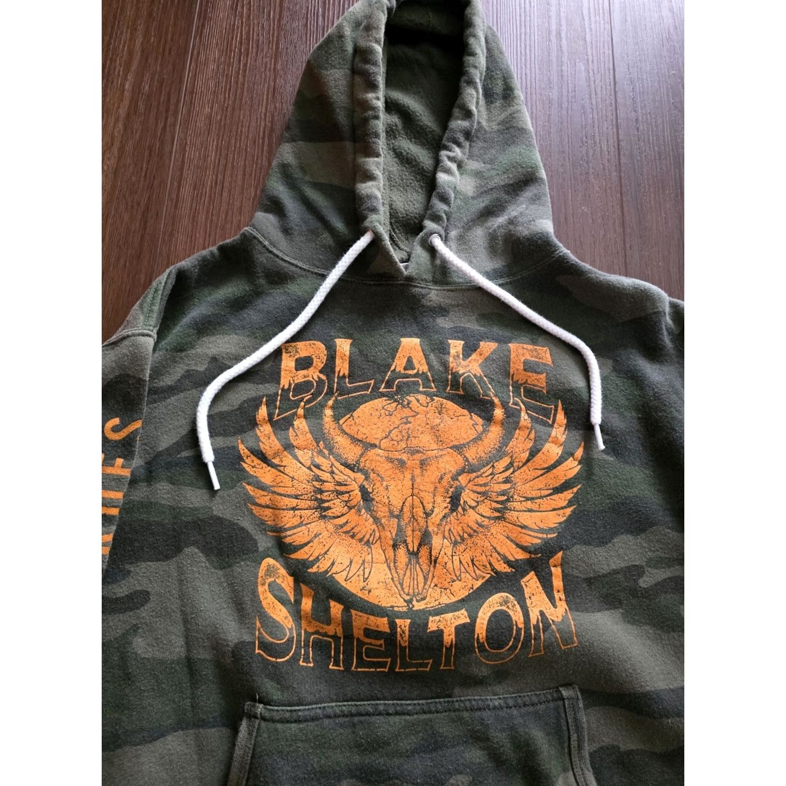 Vintage VINTAGE Blake Shelton HOODIE CONCERT Camouflage Shirt? Size US S / EU 44-46 / 1 - 4 Thumbnail