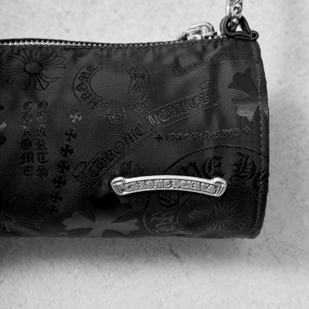 Chrome Hearts CHROME HEARTS Grinds Motif Nylon Bag BLACK Size ONE SIZE - 5 Thumbnail