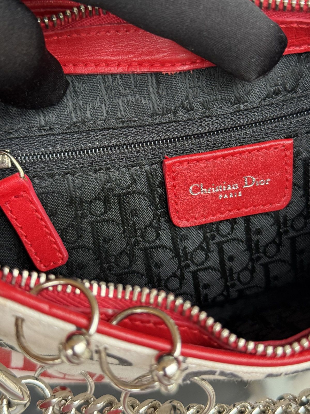 Dior Dior - Galliano Era ‘Hardcore’ Pierced Shoulder Bag Size ONE SIZE - 16 Thumbnail