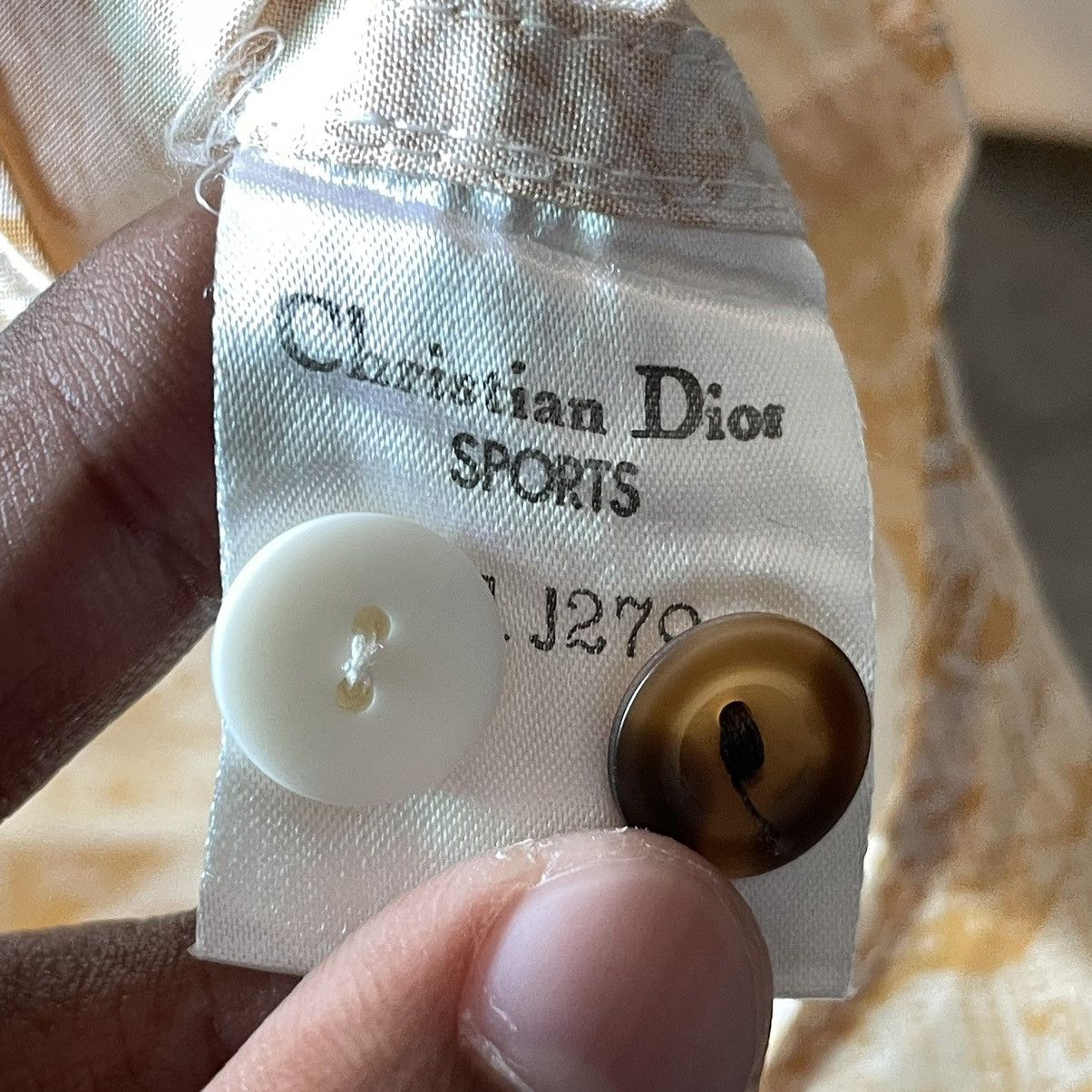 Dior Christian Dior Sports Printed Button Ups Size US M / EU 48-50 / 2 - 3 Thumbnail