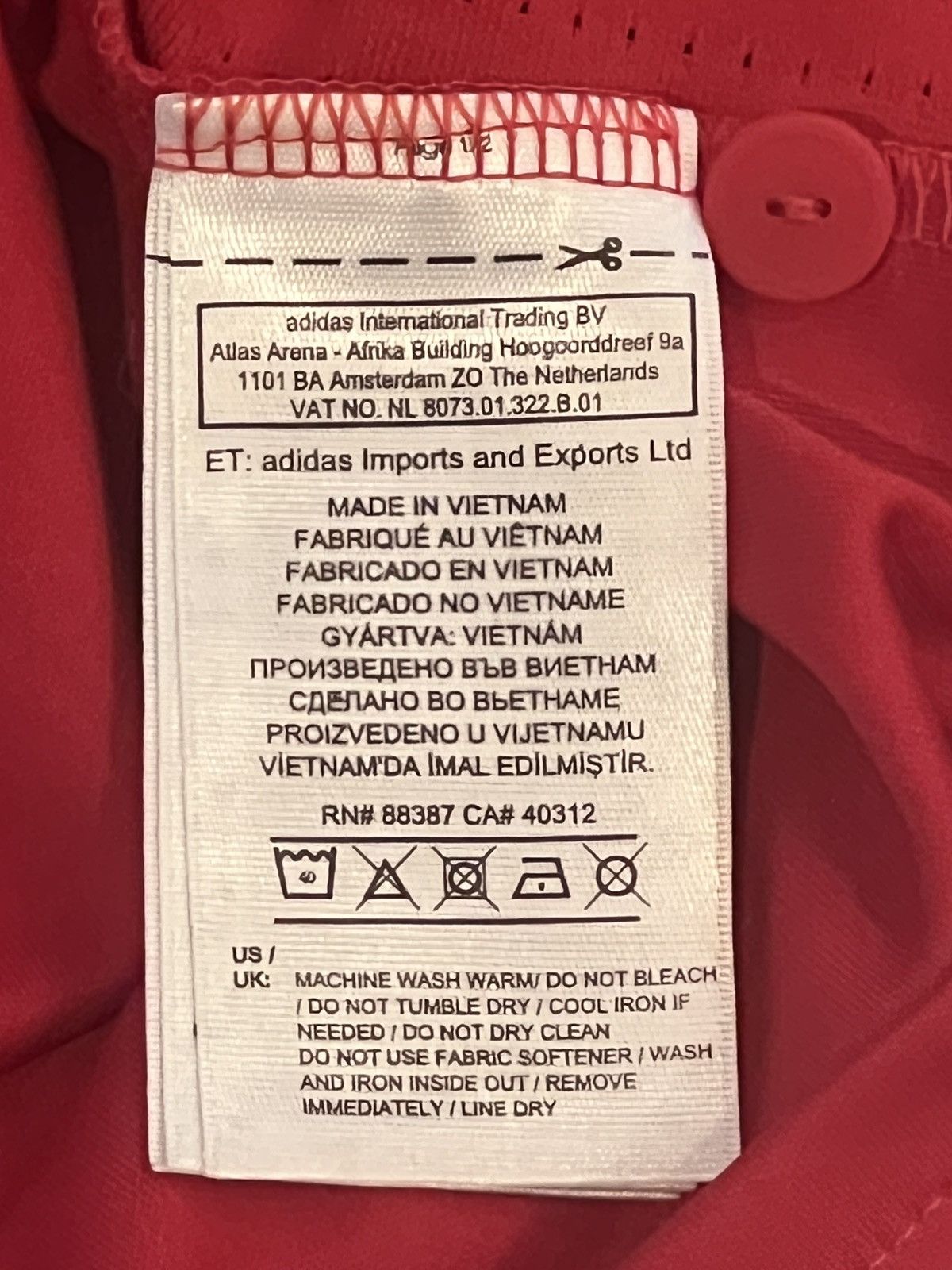 Adidas 2017/18 Men’s Manchester United Adidas Home Jersey XL Size US XL / EU 56 / 4 - 7 Thumbnail