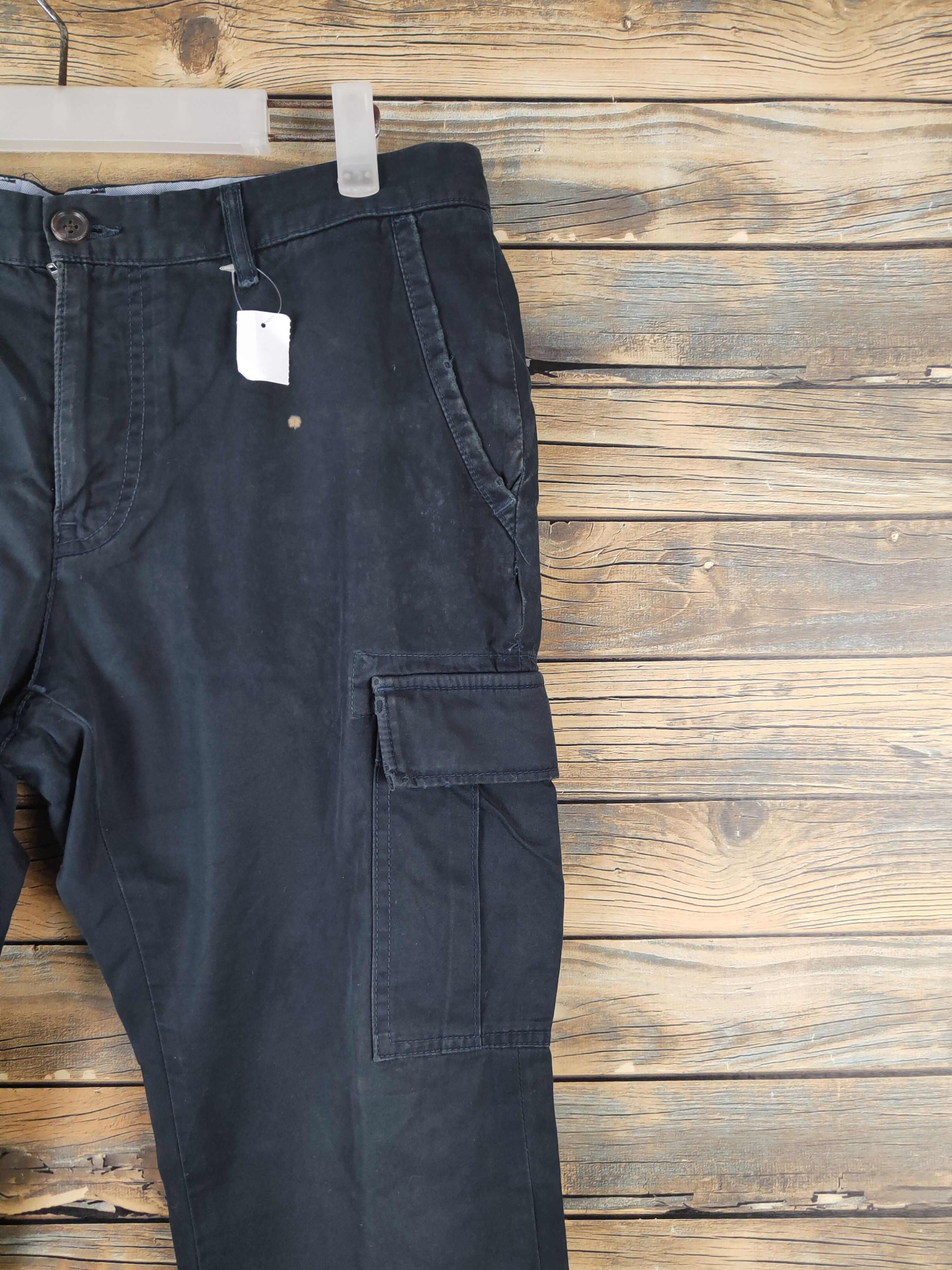 Japanese Brand DL Crowded Black Multipocket Tactical Cargo Pants #1399 Size US 32 / EU 48 - 5 Thumbnail