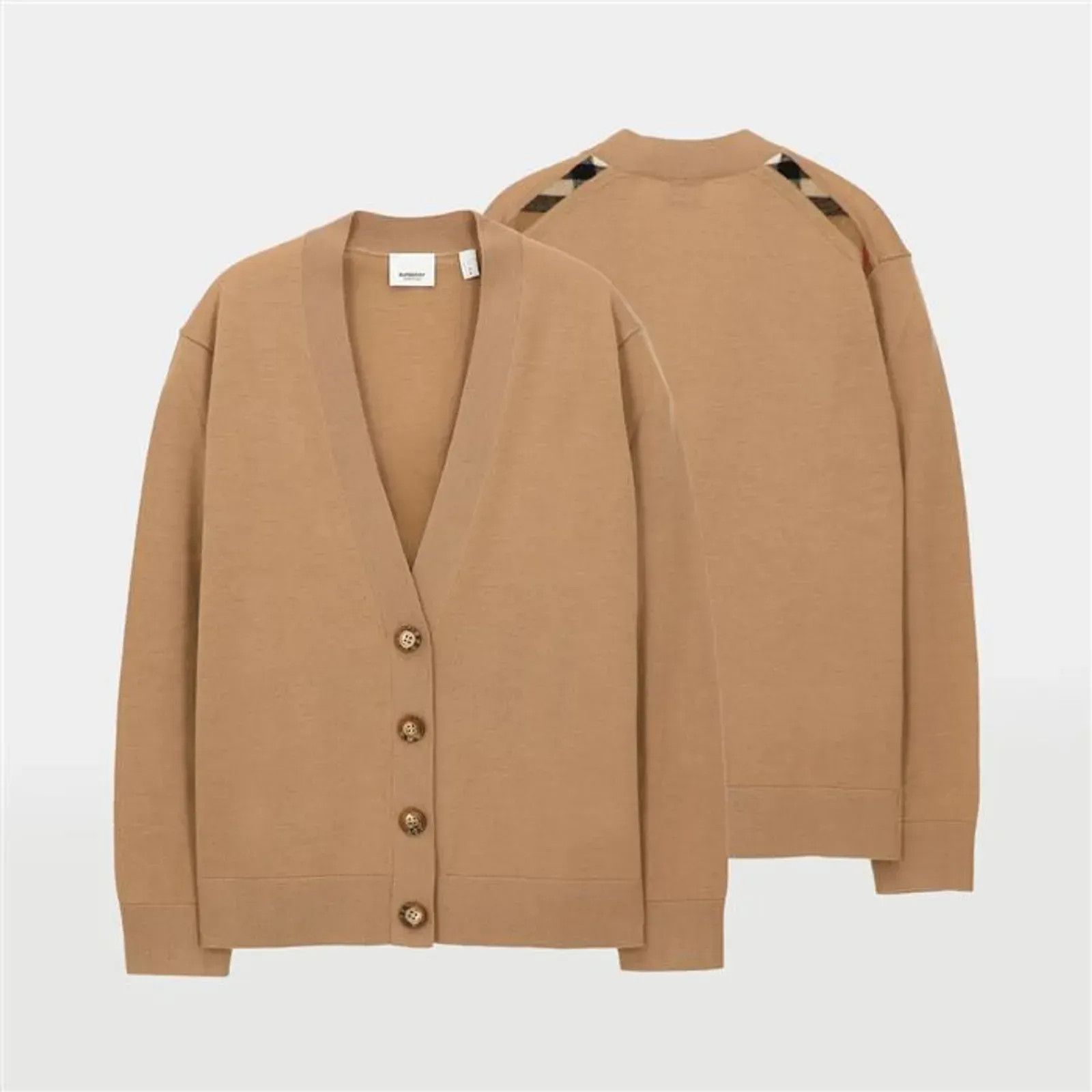 Burberry o1w1db10426 Wool Cardigan in Camel Size XS / US 0-2 / IT 36-38 - 1 Preview