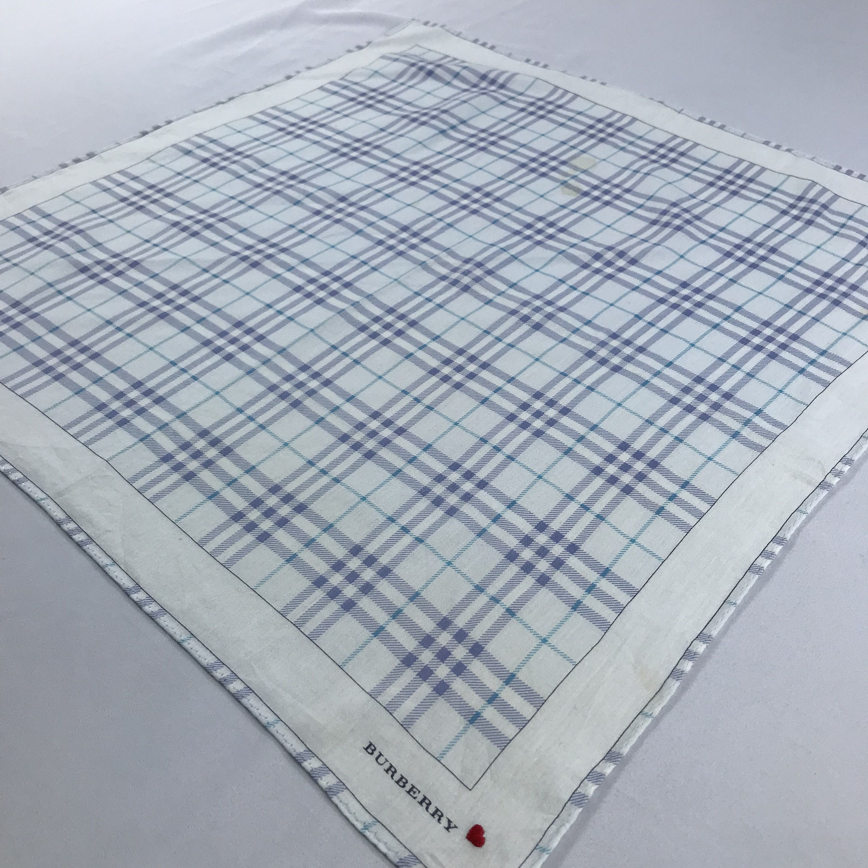 Burberry × Vintage Burberry Bandana / Handkerchief / Neckerchief - S1930 Size ONE SIZE - 2 Thumbnail
