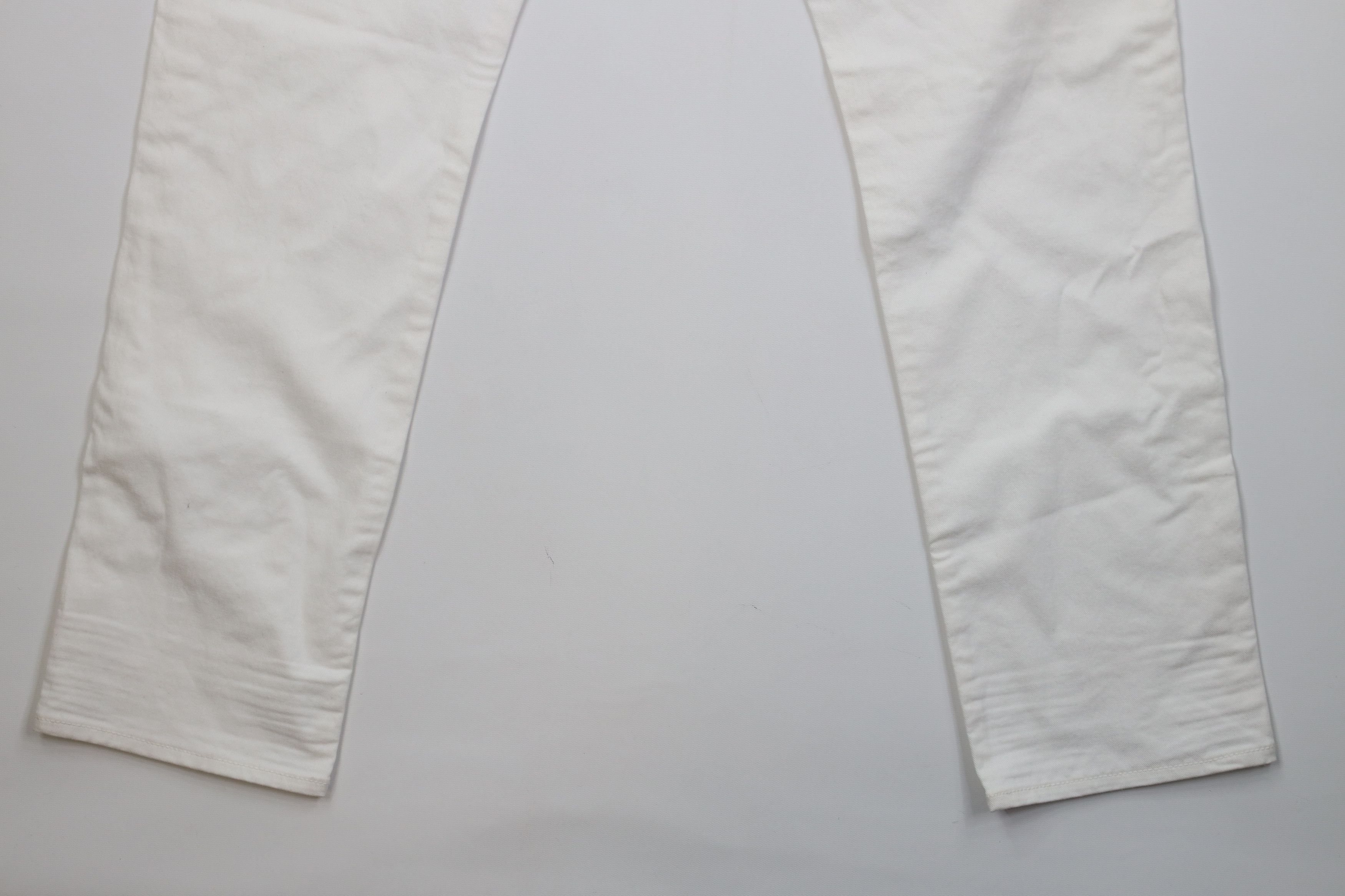 Gap Deadstock Vintage Y2K Gap Straight Leg Denim Jeans White Size US 33 - 13 Thumbnail