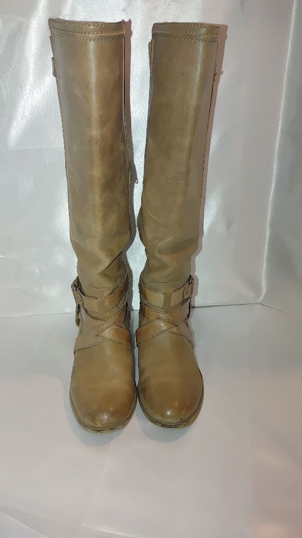 Giani Bernini Gianni Bini Leather Riding Boots Size 9 Size US 9 / IT 39 - 6 Thumbnail