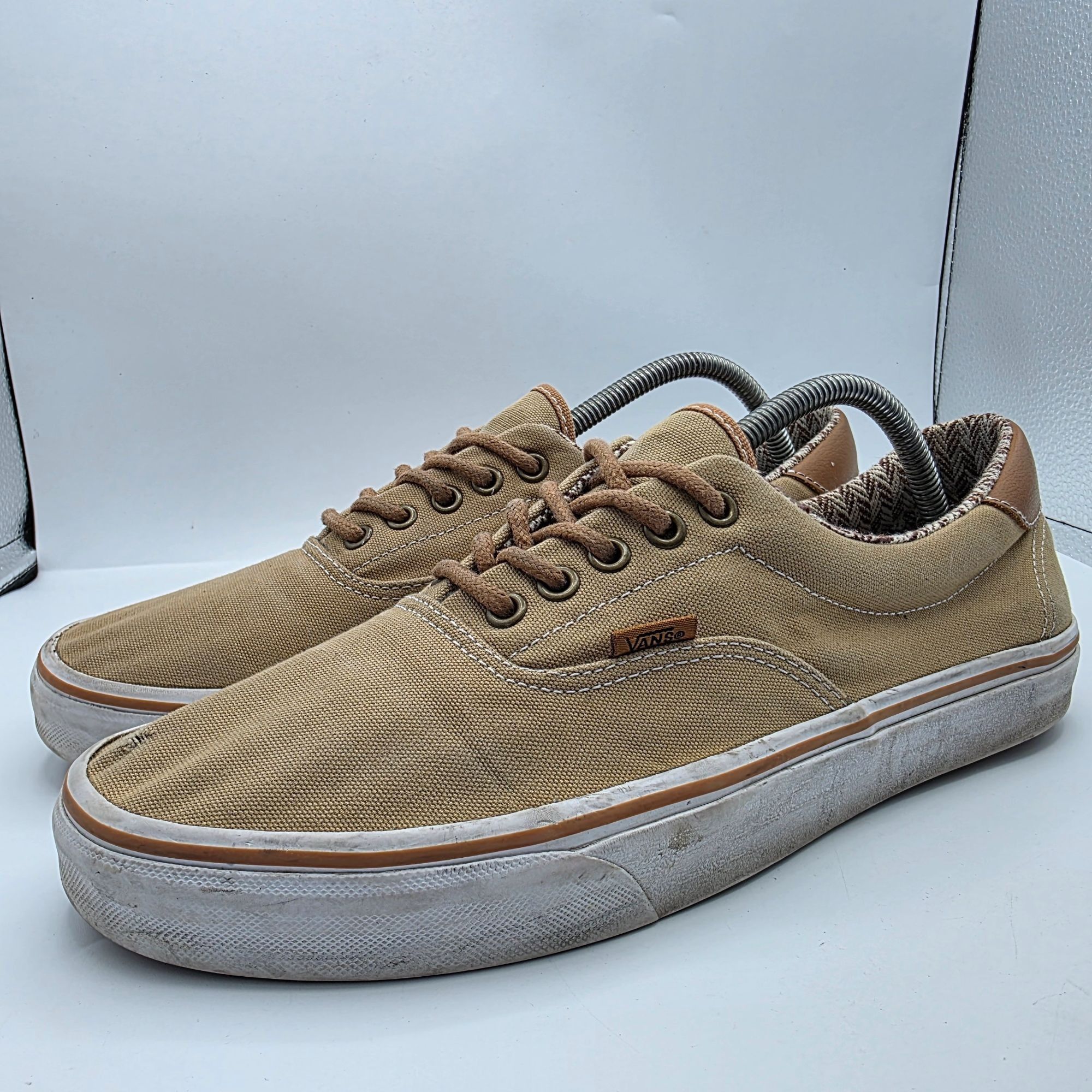 Vans Vans Era 59 C&L Mens Size 11.5 Khaki Chevron Sneaker Shoes C Size US 11.5 / EU 44-45 - 3 Thumbnail