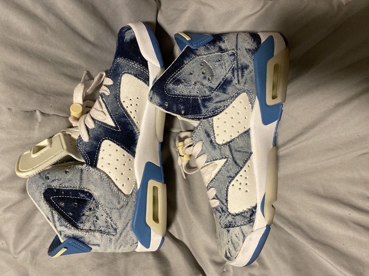 Jordan Brand Jordan 6 Denim Size US 6.5 / EU 39-40 - 7 Thumbnail