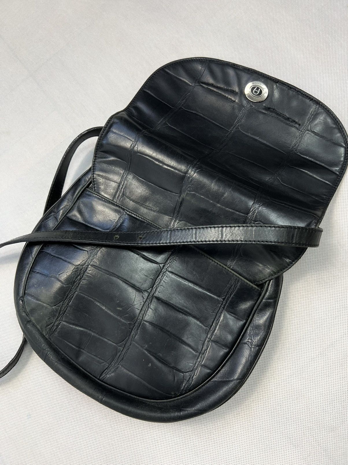Aigner × Etienne Aigner × Vintage Handbag Etienne Aigner Black Leather Vintage Size ONE SIZE - 5 Thumbnail