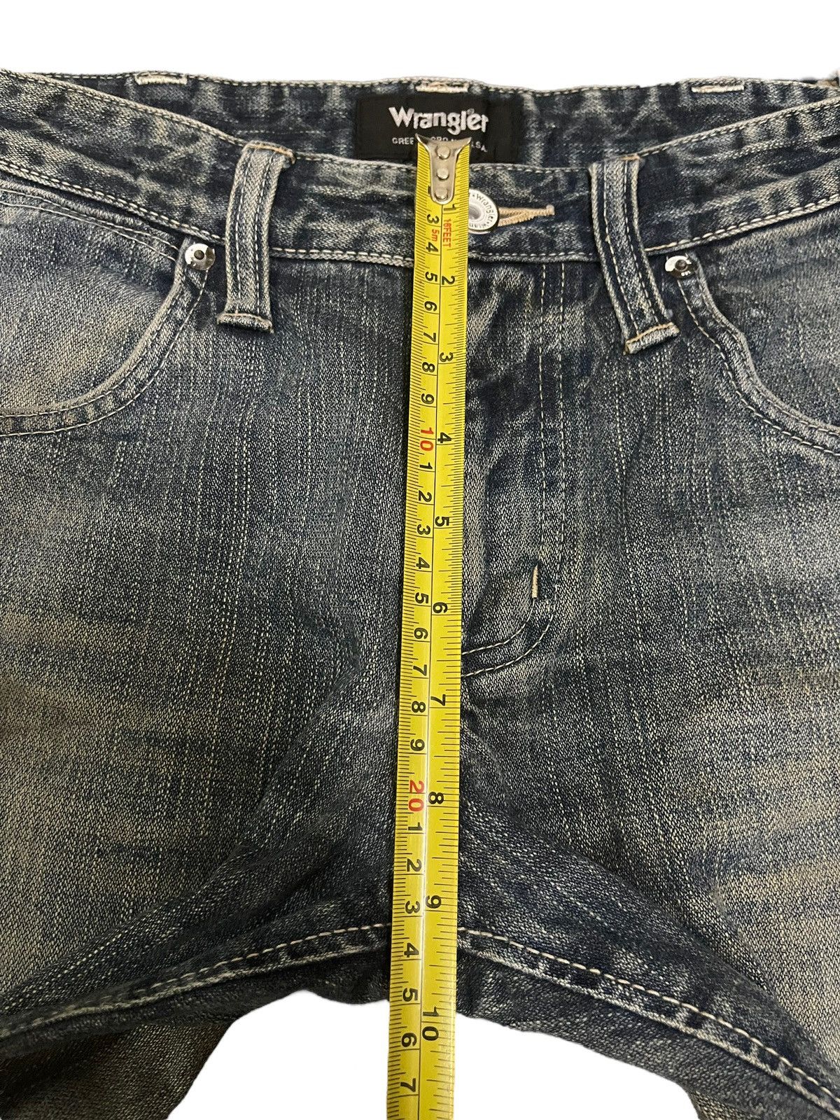 Wrangler Vintage Wrangler Classic Blue Wash Style Flare Jeans Size US 29 - 14 Thumbnail