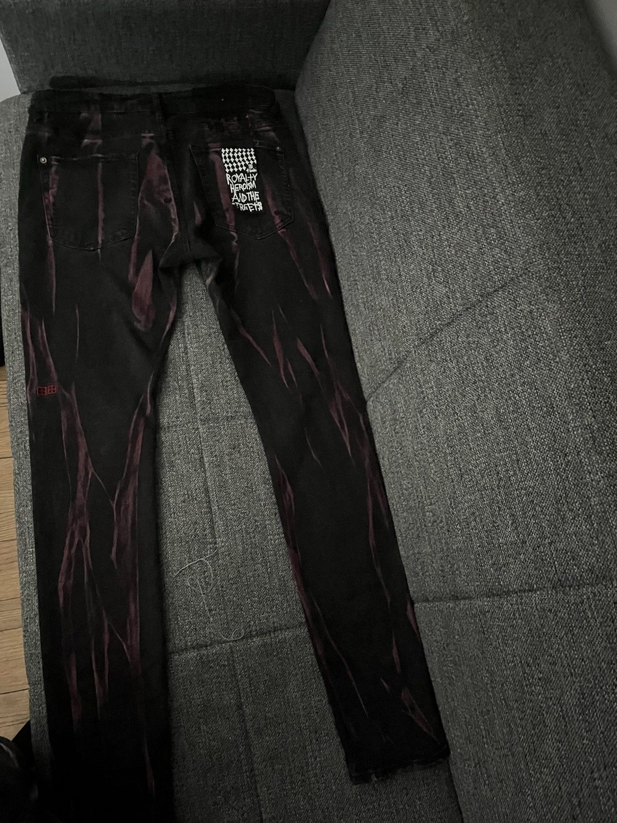 Ksubi Ksubi Van Winkle Refrakt Red and black Jeans Size US 32 / EU 48 - 1 Thumbnail