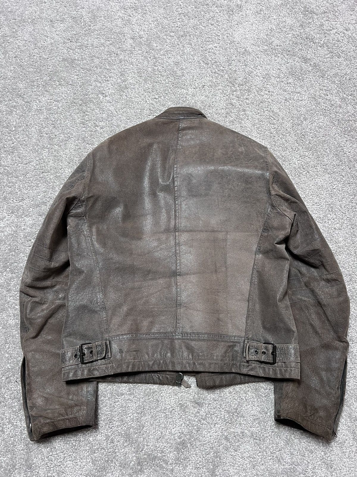 Dolce & Gabbana Vintage Dolce & Gabbana Brutalist Pig Leather Archive Jacket Size US L / EU 52-54 / 3 - 14 Thumbnail