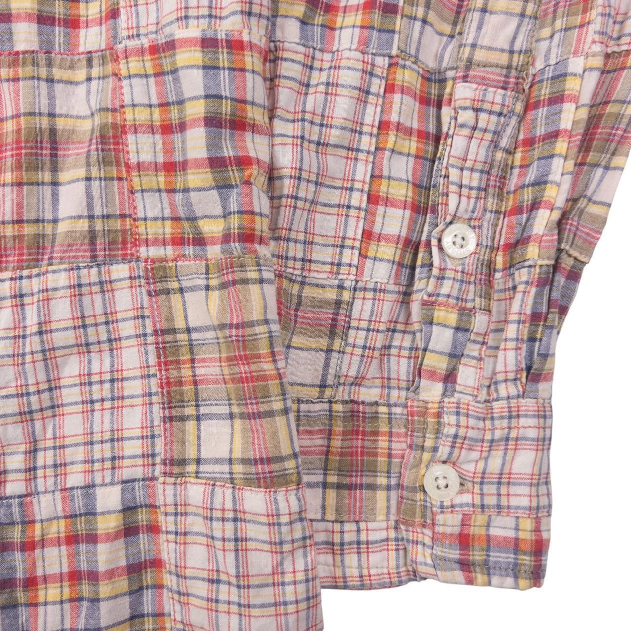 Stussy Vintage Stussy Patchwork Long Sleeve Button Up Shirt Size M Size US M / EU 48-50 / 2 - 6 Thumbnail