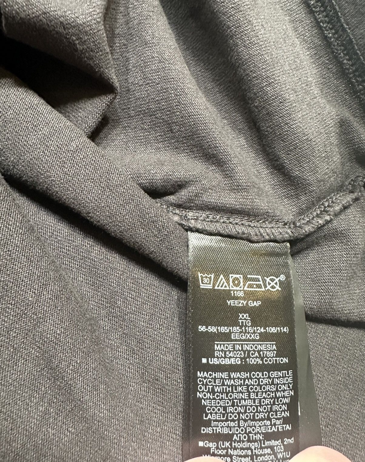 Balenciaga × Gap × Kanye West Yeezy Gap Logo No Seam Tee/ New In Bag 2XL Size US XXL / EU 58 / 5 - 5 Thumbnail