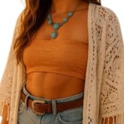 Other Peony 4 Strapless Metallic Orange Gold Texture Bandeau Bikin Size ONE SIZE - 1 Thumbnail