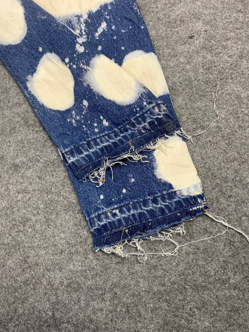 Japanese Brand japanese brand distressed denim nice design Size US 31 - 7 Thumbnail