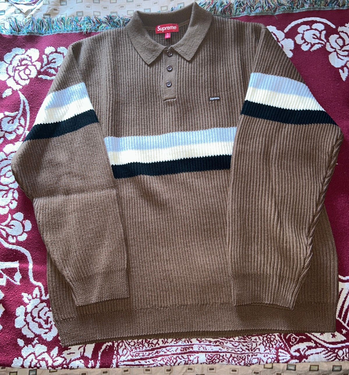 【最終値下】シュプリーム Small Box Polo Sweater