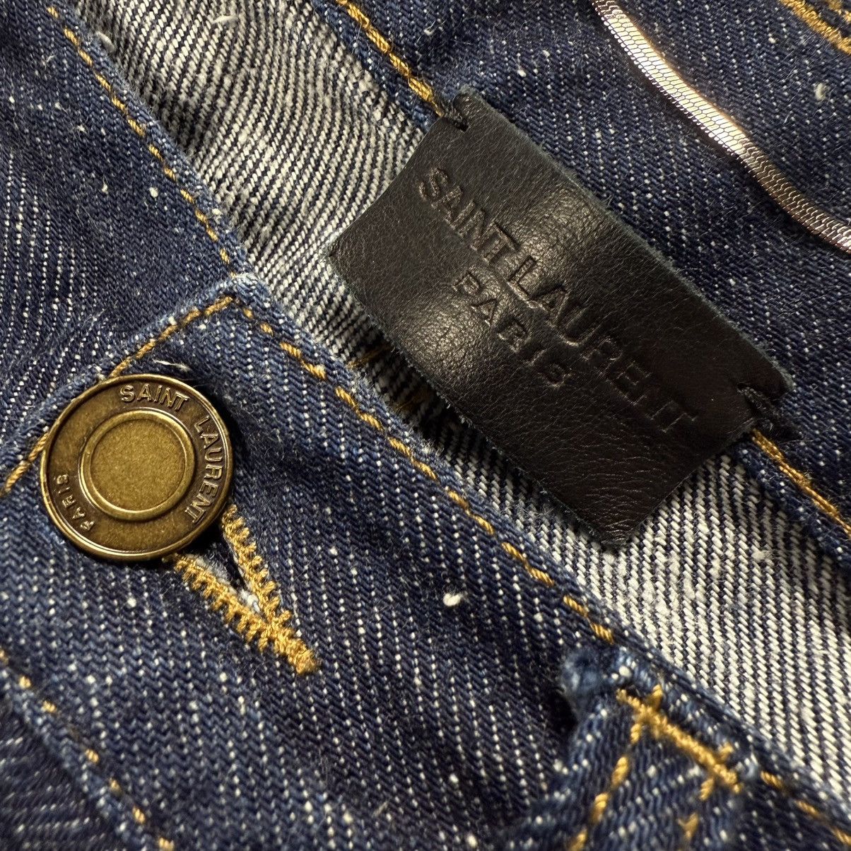 Saint Laurent Paris Saint Laurent Stars Jeans Size US 29 - 7 Thumbnail