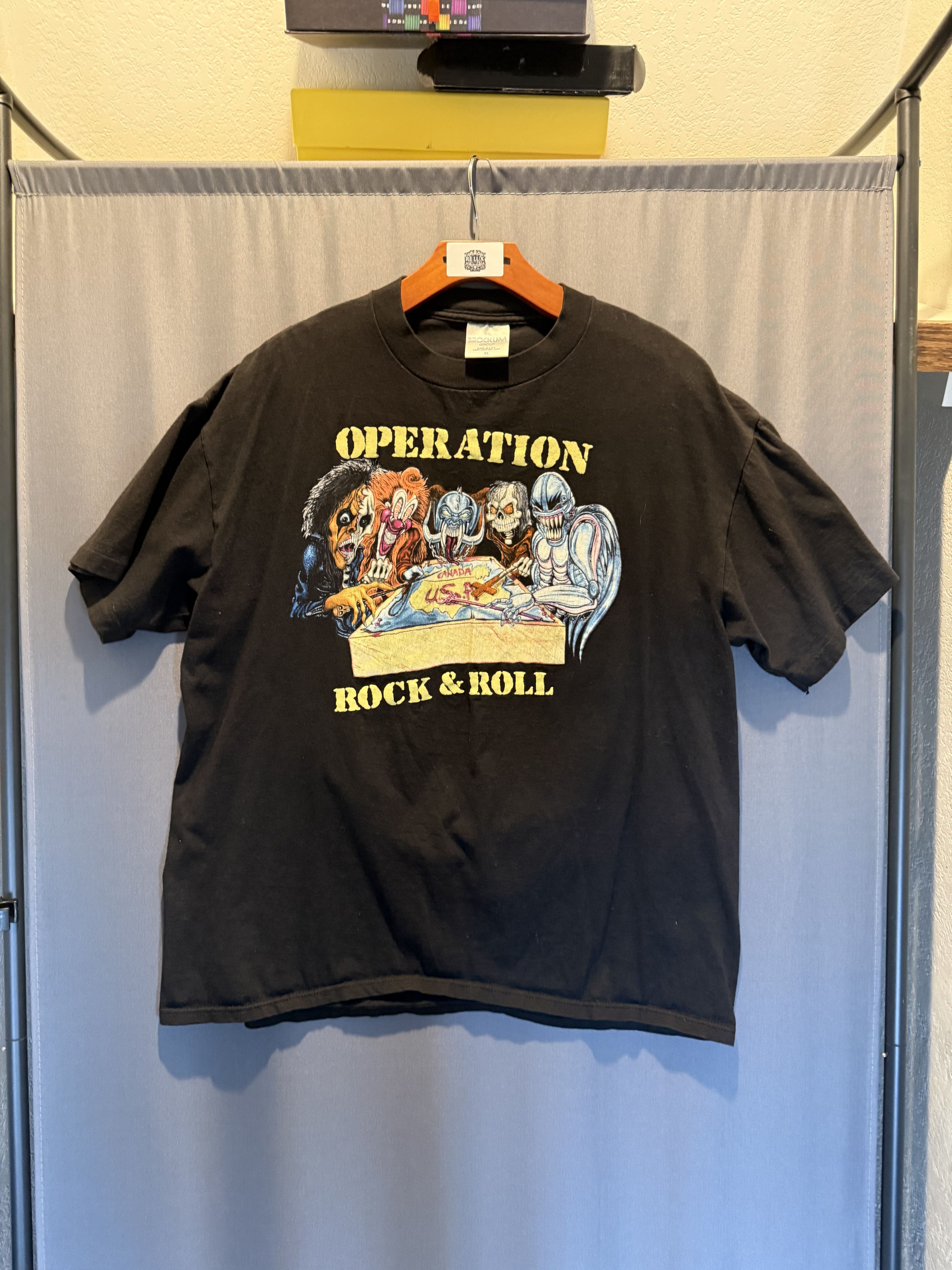 Band Tees 1991 Operation Rock & Roll Tour Judas Priest Motörhead XL Size US XL / EU 56 / 4 - 1 Thumbnail