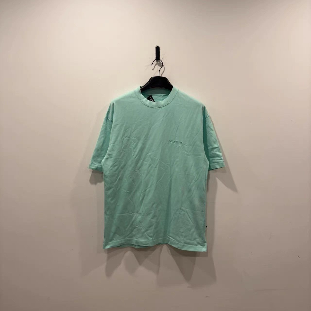 Balenciaga Balenciaga Mint Front Back Logo Short Sleeve K28 Size US XS / EU 42 / 0 - 1 Thumbnail