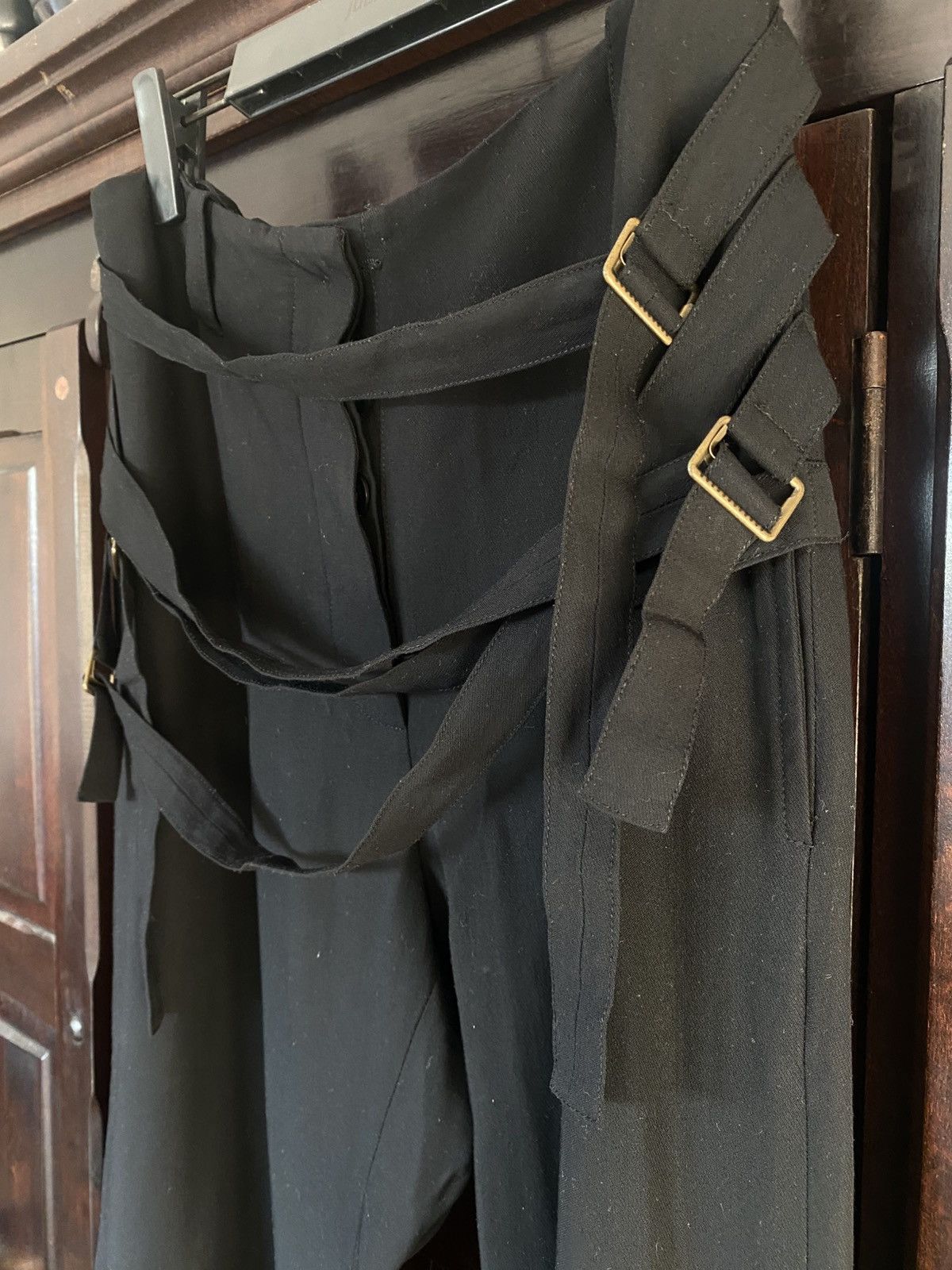 Ann Demeulemeester Ann Demeulemeester SS2003 bondage pants Size 28" / US 6 / IT 42 - 3 Thumbnail