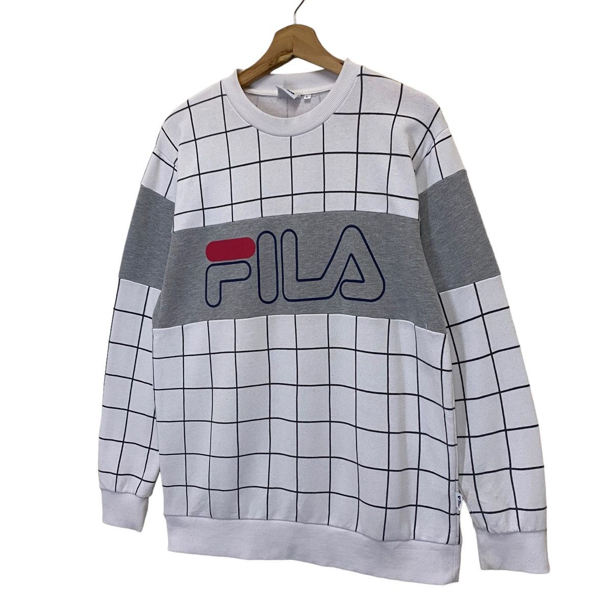 Fila Vintage Fila Big Logo Crewneck Sweatshirt Size M Size US M / EU 48-50 / 2 - 3 Thumbnail