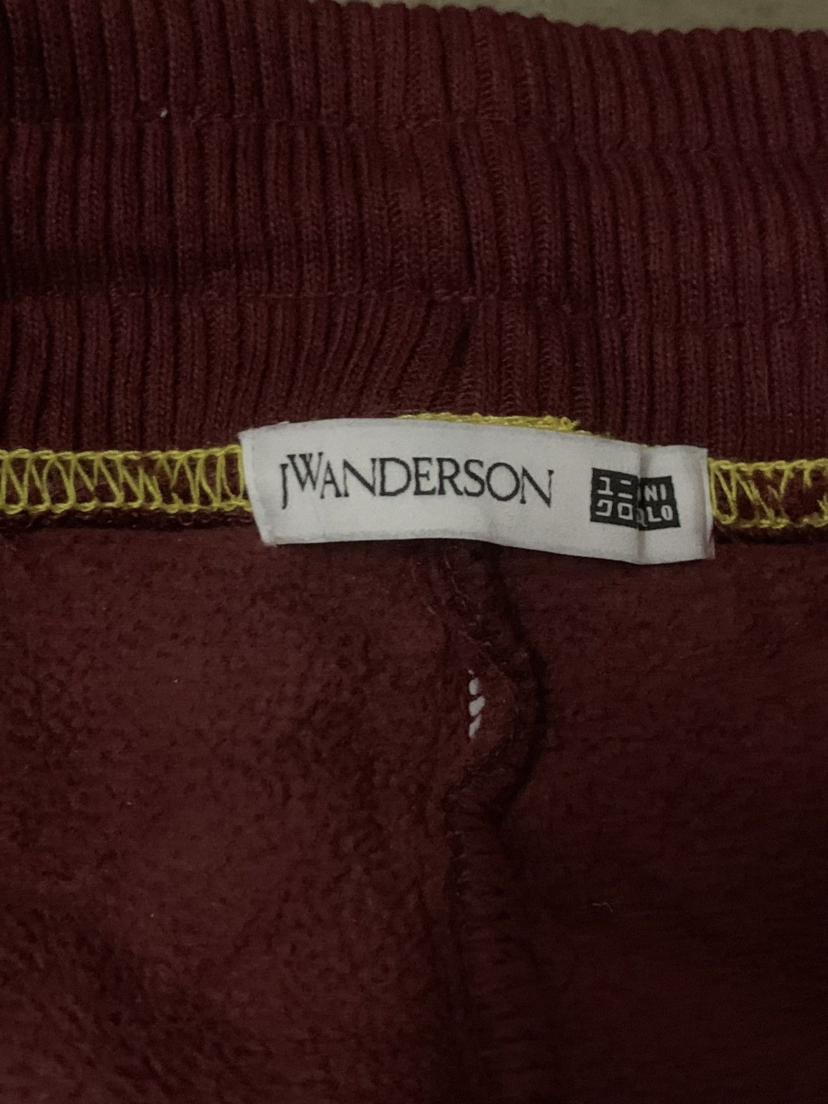 JW Anderson × Japanese Brand × Uniqlo Uniqlo X J.W. Anderson Drawstring Fleece Jogger Pants Size US 31 - 4 Thumbnail