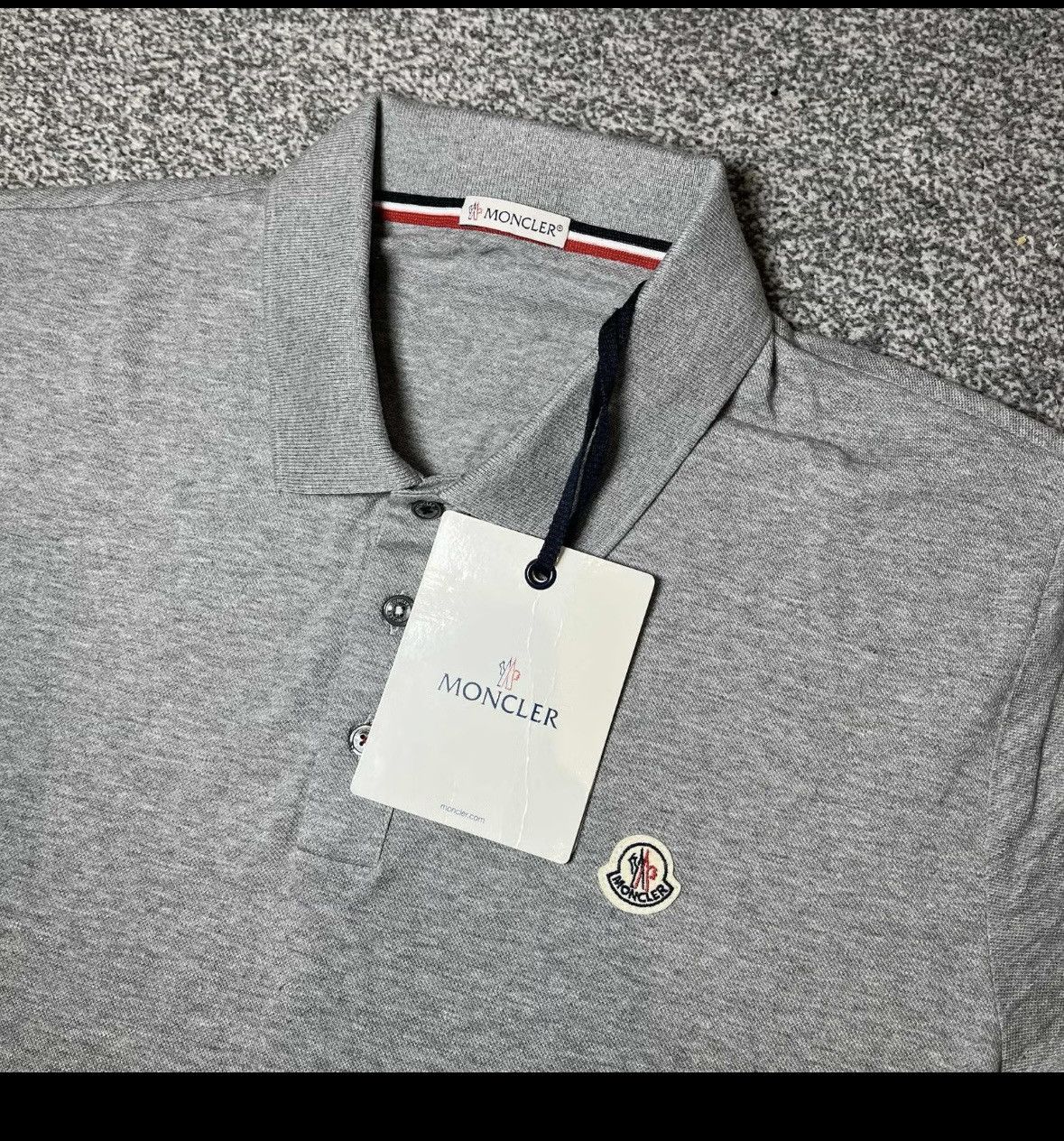 Moncler Moncler logo polo Size US XXL / EU 58 / 5 - 2 Thumbnail