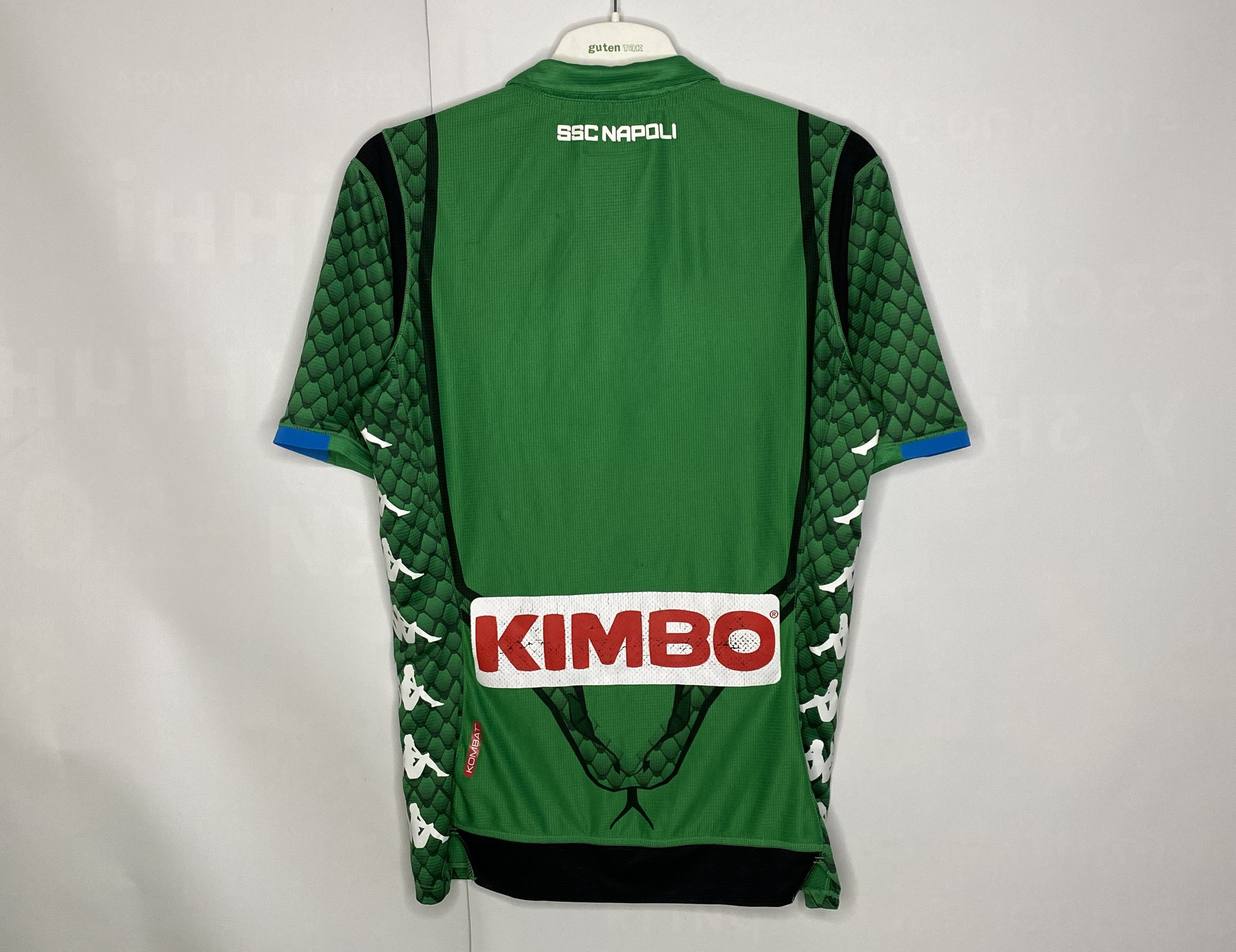 Kappa NAPOLI 2018 2019 GOALKEEPER FOOTBALL SHIRT SOCCER JERSEY Size US S / EU 44-46 / 1 - 2 Thumbnail