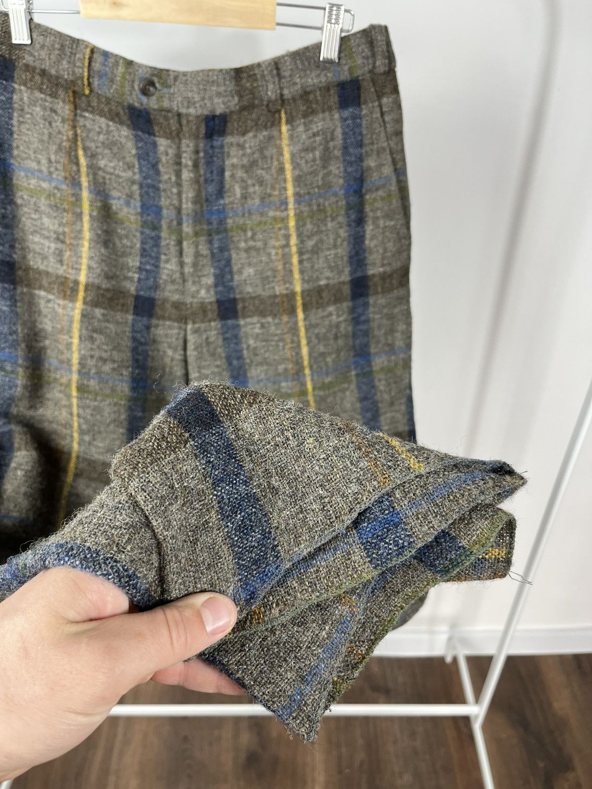 Richard James Richard James Savile Row Plaid Wool Pants Trousers Size 34 Size US 34 / EU 50 - 6 Thumbnail