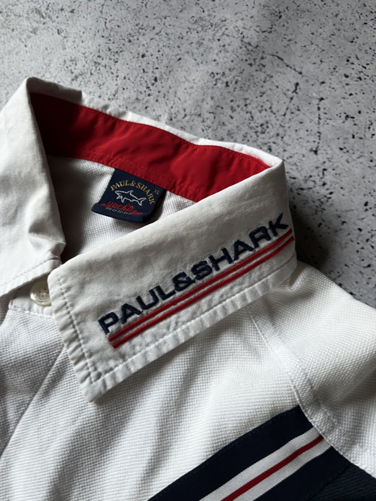Paul & Shark × Vintage Vintage Paul & Shark Yacht Club Polos Chief Keef Style Y2K Size US XL / EU 56 / 4 - 6 Thumbnail