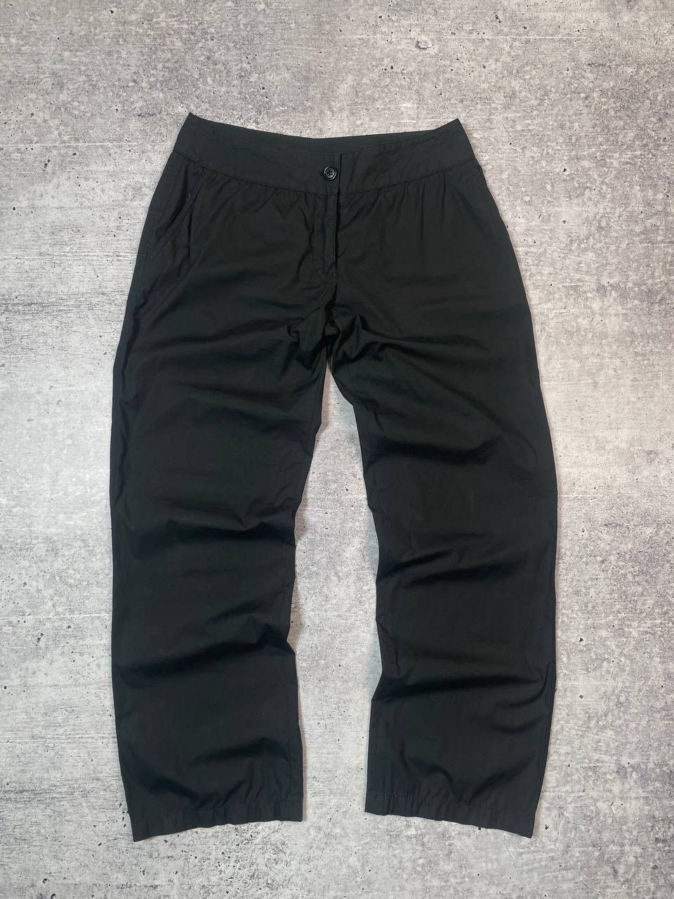 Prada Vintage 00s Prada Cotton Nylon Pants Y2K Size 30" / US 8 / IT 44 - 1 Thumbnail