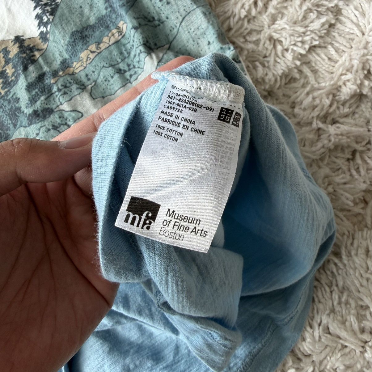 Uniqlo Size XL Uniqlo x Museum of Fine Arts Boston Tee Japanese Size US XL / EU 56 / 4 - 6 Thumbnail