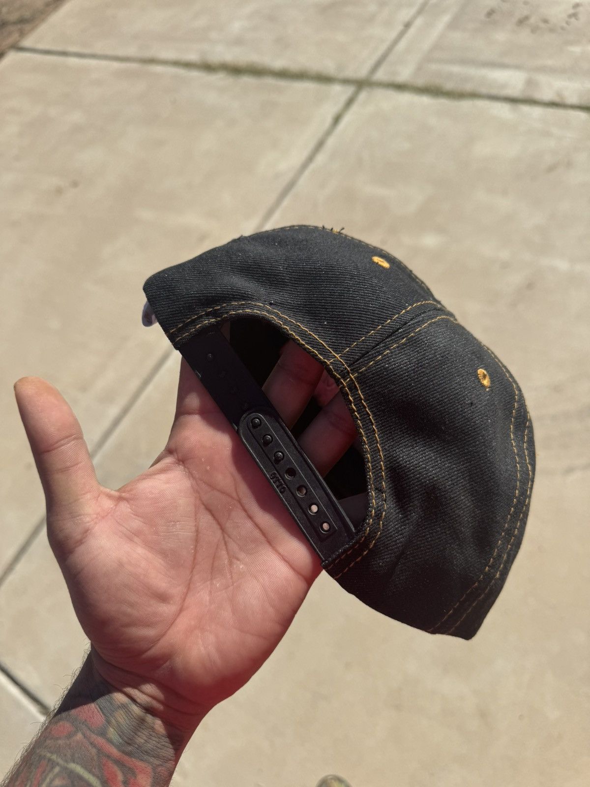 Vintage 1998 tecate/score denim cap Size ONE SIZE - 4 Thumbnail