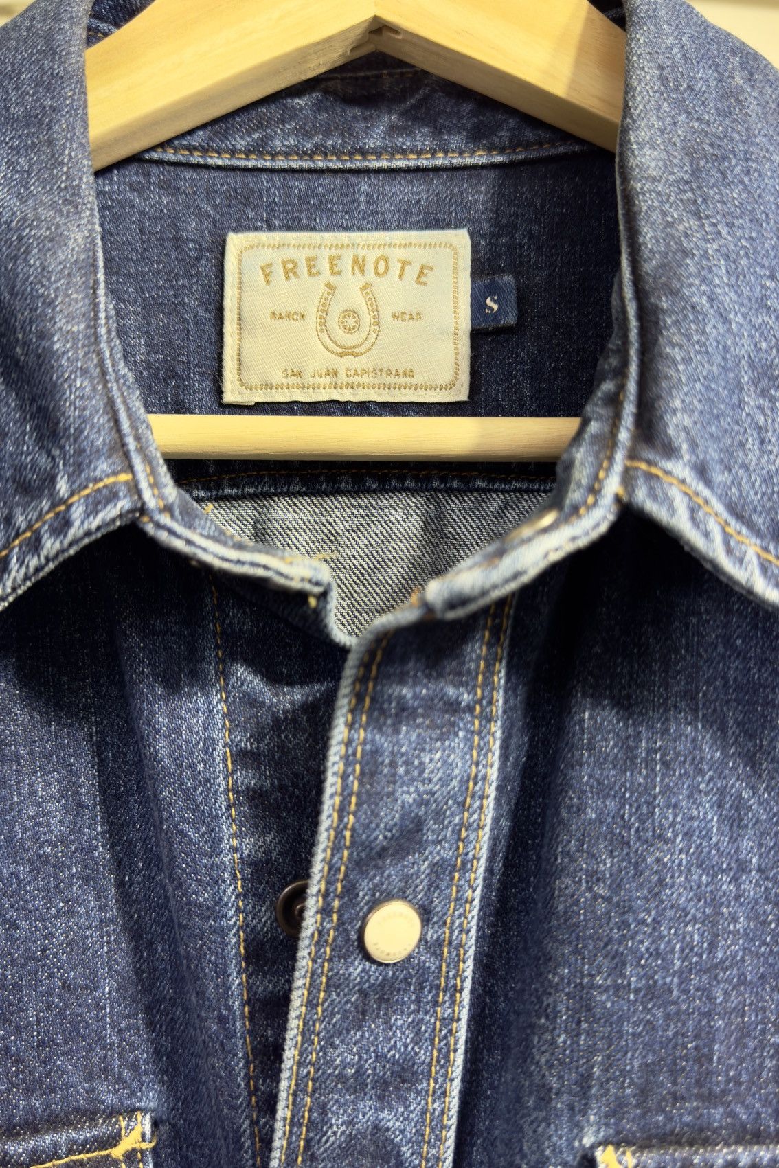 Freenote Cloth modern western 11 ounce washed denim Size US S / EU 44-46 / 1 - 5 Thumbnail