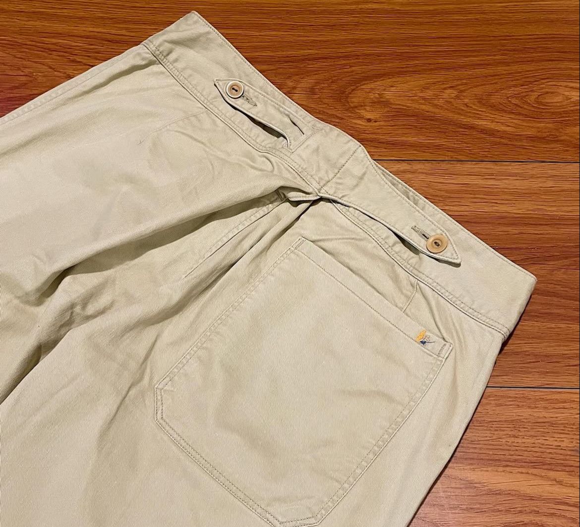 45rpm 2000s 45 RPM Wide Leg Cinch Button Fly Trousers Pants Size US 30 / EU 46 - 4 Thumbnail
