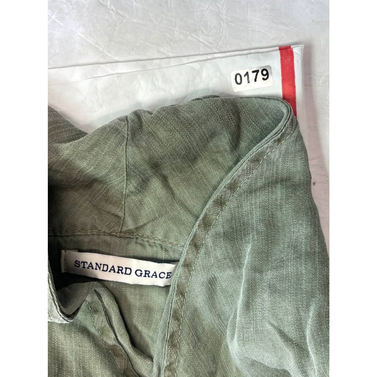 Vintage Standard Grace Shirt Dress Womens XL Green Pockets See Pics Size XL / US 12-14 / IT 48-50 - 8 Thumbnail