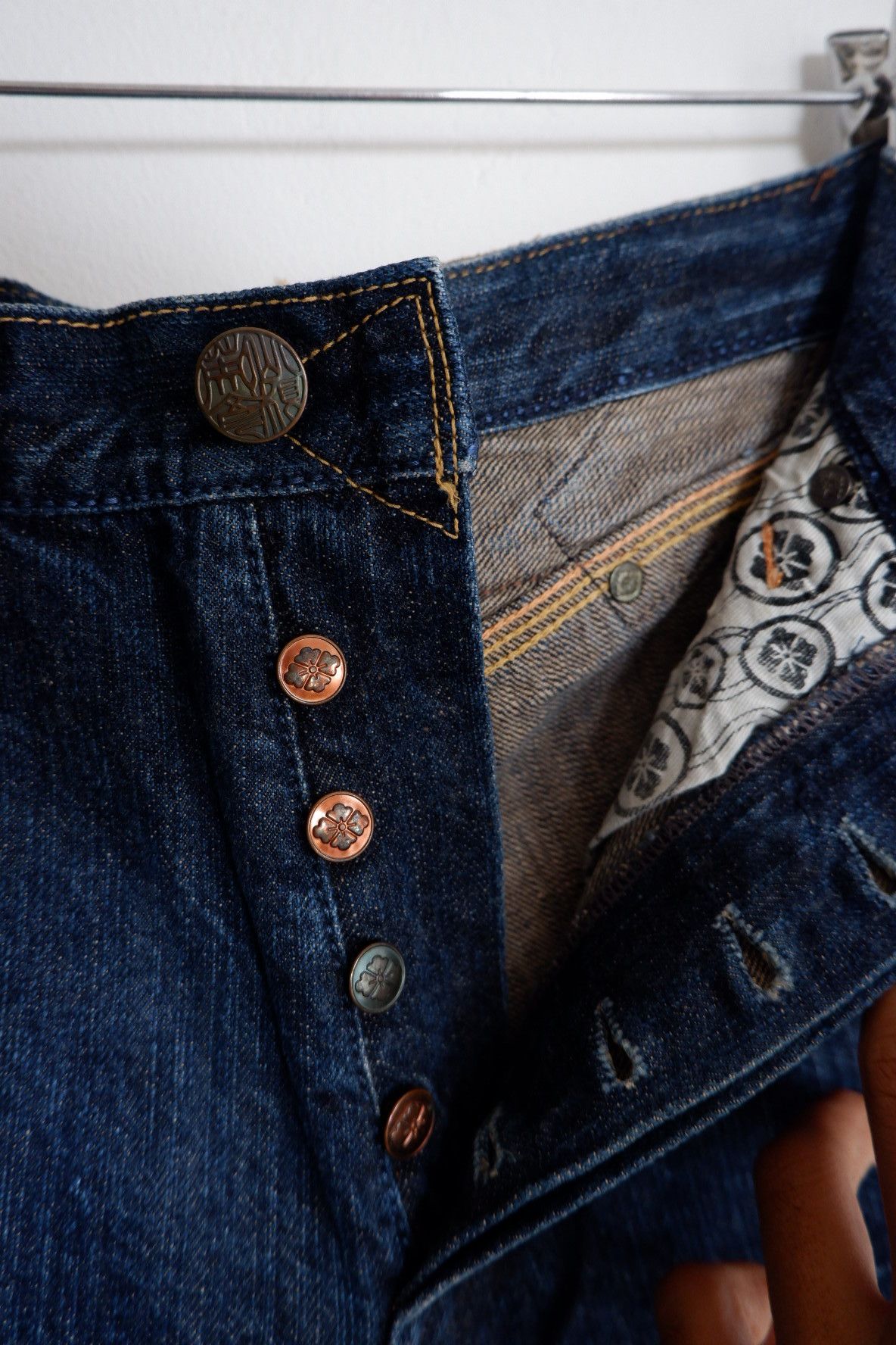 Evisu Vintage Early 2000s Evisu Yamane Selvedge Jeans Size US 27 - 7 Thumbnail