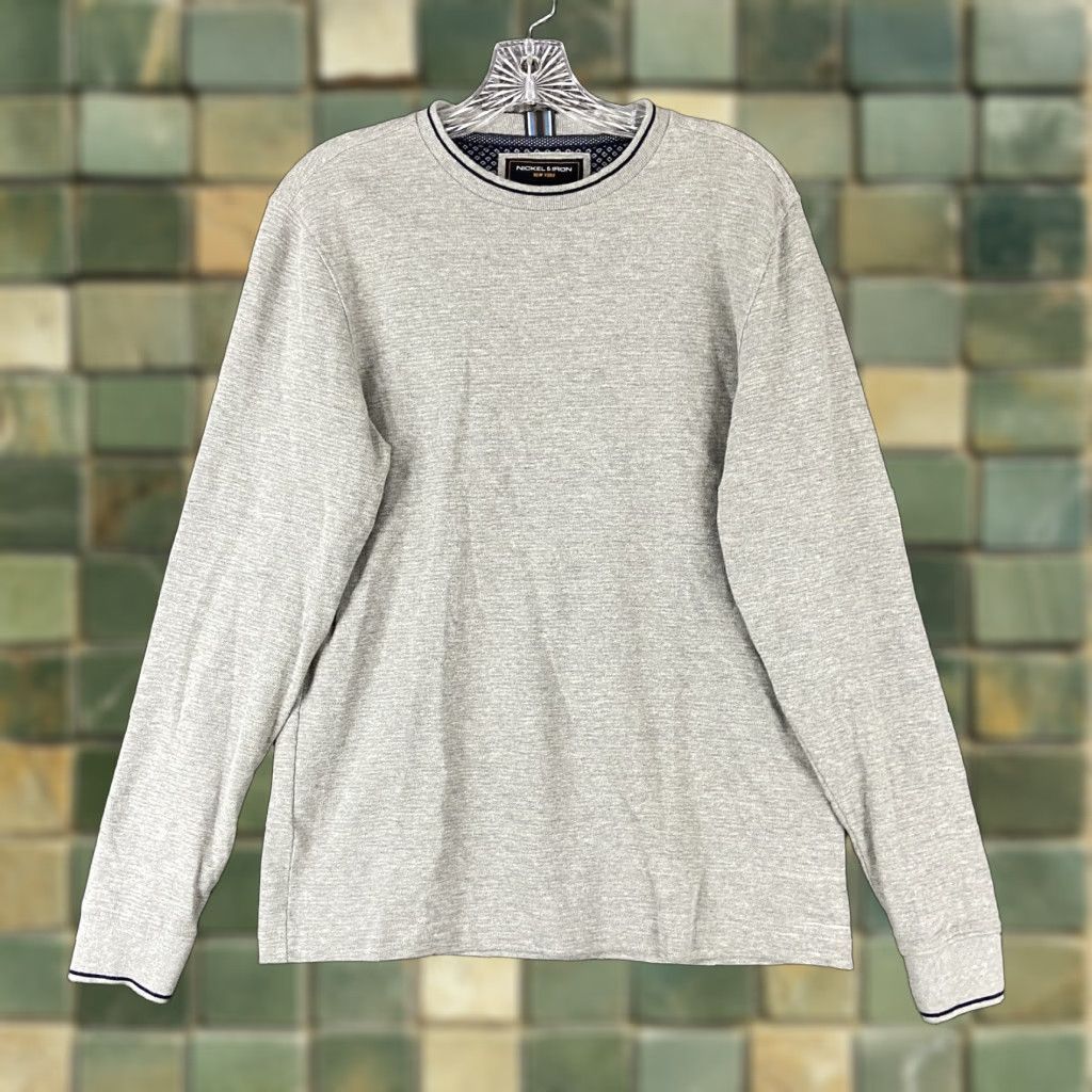 Vintage VINTAGE Nickel & Iron T-Shirt Long Sleeve Shirt Men’s Small Gray Nickel & Iron Gray Long Sleeve Shirt Men’s S Size US S / EU 44-46 / 1 - 1 Thumbnail