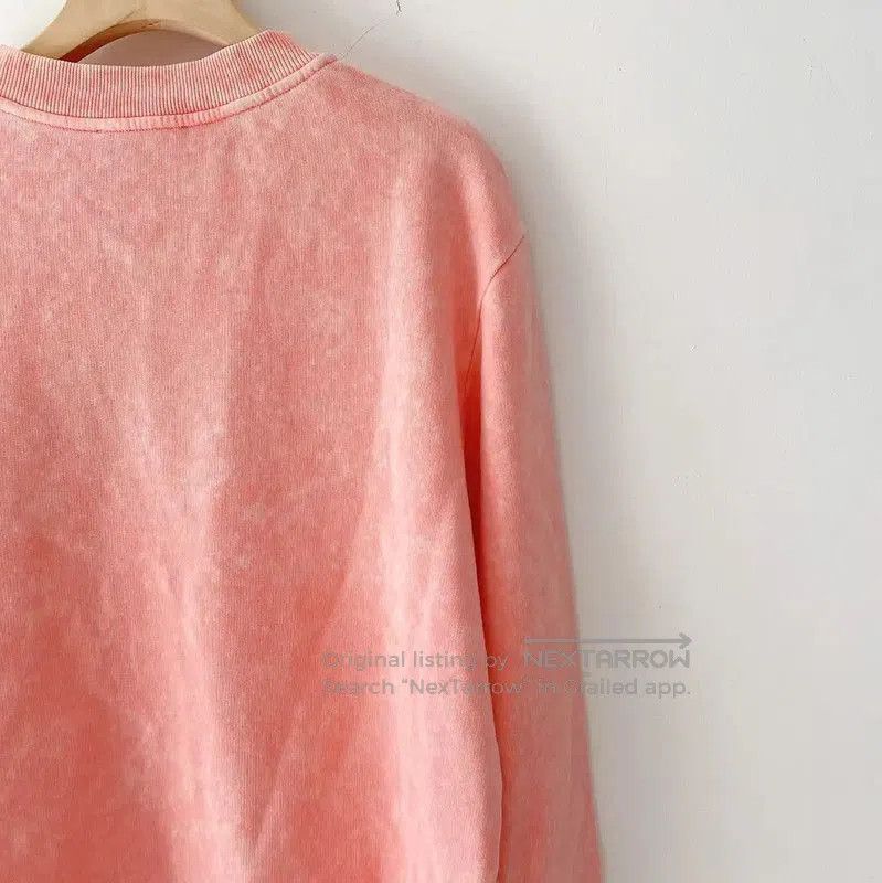 Balmain Balmain Pink Cotton Graphic Long Sleeve Sweatshirt . Size XS / US 0-2 / IT 36-38 - 4 Thumbnail