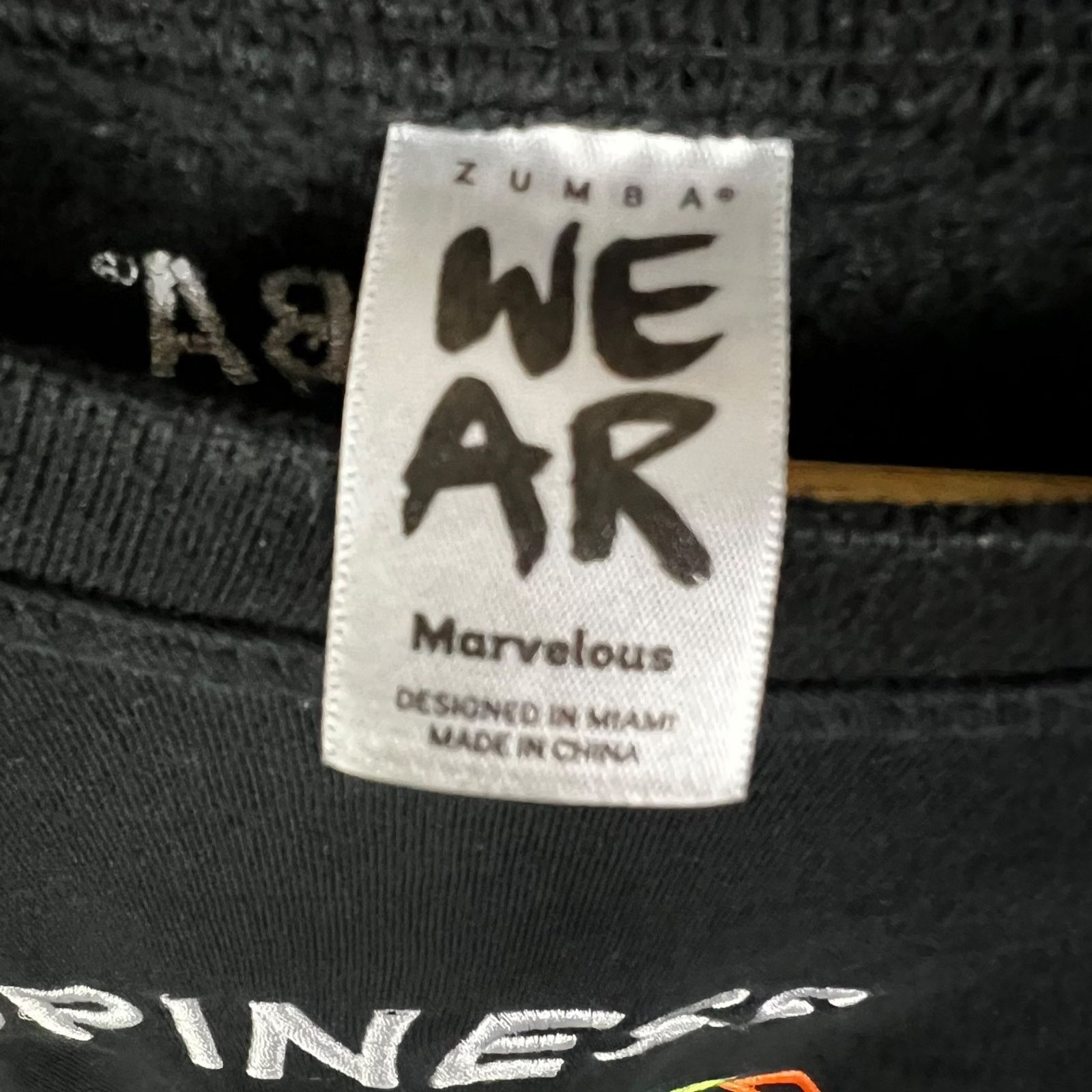 Other Vintage Y2K Zumba Wear Women's Medium Happiness Sweatshirt Size M / US 6-8 / IT 42-44 - 6 Thumbnail
